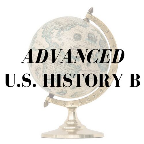 Advanced United States History B AP a-g