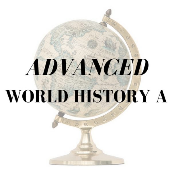 Online Advanced World History A - Online G3