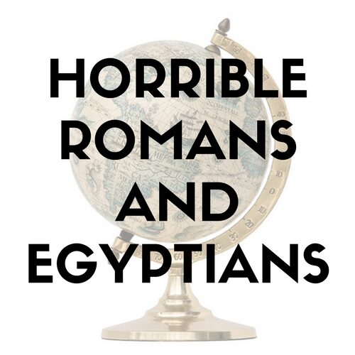 Horrible History Rome and Egypt